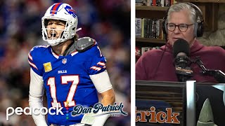 Why Josh Allen deserves edge in MVP race over Lamar Jackson  Dan Patrick Show  NBC Sports [upl. by Anibur]