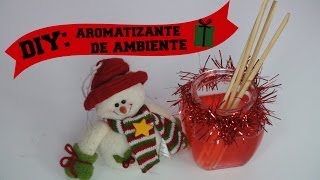 DIY Presente fácil para o Natal aromatizante de ambiente  Faça você mesma [upl. by Ylrebmek]