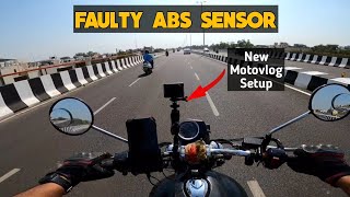 Honda Hness  CB350  RS  RECALLED  ABS Sensor Fault  New Motovlog Setup  hnesscb350 motovlog [upl. by Ahteres56]