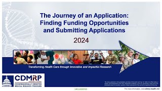 Journey of an Application Funding Opportunities [upl. by Burns]