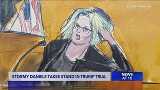 Stormy Daniels takes stand in Trump trial [upl. by Vandervelde]