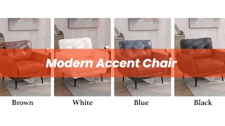 Comfy Modern Accent Chair [upl. by Tonie]