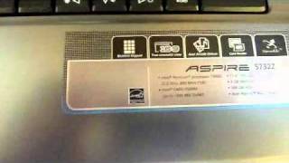 Ordinateur portable Acer 5732z  MYBLUESTORECOM [upl. by Ellehcil]