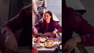 Hania aamir over reaction 🫢 food youtubeshorts shorts viralshorts [upl. by Lark]