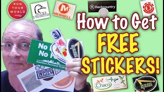 The Easy Way to Get Hundreds of Free Stickers by Mail [upl. by Adnarrim]