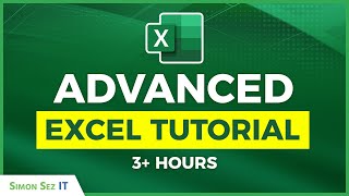 Advanced Excel Tutorial 3 Hours of Tips and Tricks [upl. by Ailyt]