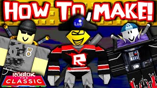 GET YOUR CLASSIC AVATARS READY Guide To Making Classic Style Roblox Avatars [upl. by Brindell]