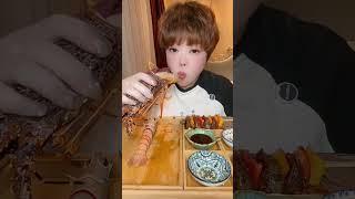 Seafood 192 Eating special seafood 🦞🦀🦪🦐🦐🦀🦀🦞🦐🍣 mukbang eating seafood shrimp [upl. by Tripp]