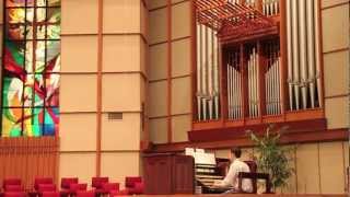 Rejoice The Lord Is King  DARWALL  Pipe organ solo [upl. by Aneg980]