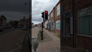 Holbeach High Street B1515 Siemens Helios Traffic Lights Pelican Crossing [upl. by Leiand303]