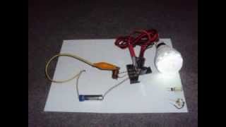 วงจรขับ LED โดยใช้ถ่าน 1 ก้อน  Joule Thief Circuit [upl. by Eed]