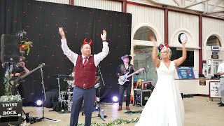 Rock Wedding First Dance  ACDC [upl. by Ahsenid]