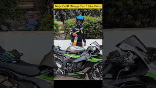 Ninja ZX6R Mileage Test 1 Litre Petrol 😱👉Craditjsfilmsindia👈ninjazx6rmileagetest ninja001vlogs [upl. by Ahsekin]