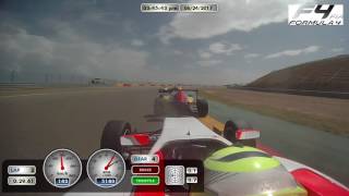 Onboard Overtaking Motorland F4 Spain [upl. by Sirap]