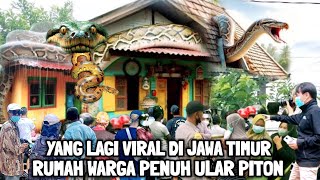 Viral  Warga Beramairamai Melihat Rumah Penuh Ular Piton Berukuran Raksasa [upl. by Anderea]