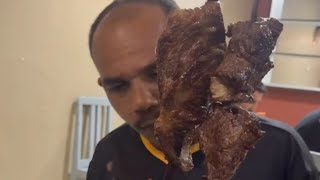 Xinin Não Aguentou Comer o Rodízio de Carne 🤣 [upl. by Idoj449]