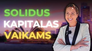 Kaip sukurti solidų kapitalą vaikams 8 patarimai [upl. by Sumahs]