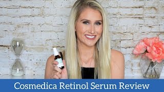 Cosmedica Advanced 2 5 Retinol Serum Review [upl. by Bunder]