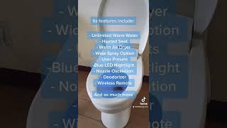 Brondell Swash 1400 Bidet Toilet Seat  BidetKingcom [upl. by Aitas]