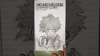 I make Midoriya Izuku in my death note drawing drawing artwork midoriyaizuku short anime [upl. by Shute]