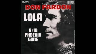 Don Fardon Lola Single 1972 [upl. by Howe]