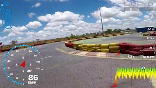 Autódromo Nelson Piquet 1º Free Pratice 112017 Ferrari Kart Brasilia [upl. by Ecinom]