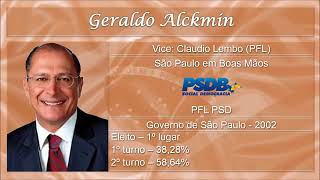 jingle Geraldo Alckmin PSDB governador são Paulo 2002 [upl. by Alekin]