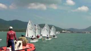 Optimist Sailing in Malaysia [upl. by Crespi]