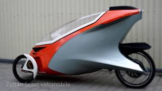 Selfbuilt velomobile [upl. by Aicirtac]