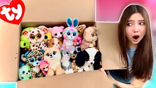 GINORMOUS BEANIE BOO HAUL [upl. by Rossing]