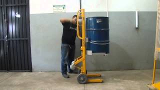 Empilhadeira Manual Translift 250Kg Inclinavel p tambores [upl. by Argent]