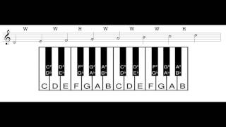 Music Theory 1  Video 1 Half and Whole Steps Major Scales Scale Degrees [upl. by Adnawuj434]