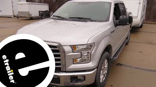 etrailer  Beginner’s Guide to Installing the CIPA Universal Towing Mirror on a 2015 Ford F150 [upl. by Syd]