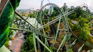 Helix 4K 60fps frontseat onride HorizonLeveled POV Liseberg 2023 [upl. by Yssirk]