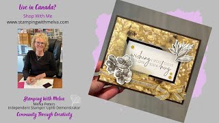 Live with Stamping With MelvaSneak Peek Regal Flora from the Sep to Dec Stampin Up Mini Catalogue [upl. by Sayers]