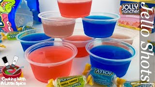 How to Make Jolly Rancher Jello Shots Recipe [upl. by Imelida]