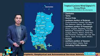 PAGASA 11PM update on Tropical Depression GenerPH  September 16 2024 [upl. by Cordeelia424]