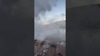 Géiser el tatio ✨🇨🇱 foryou soul best nature foryou geiser youtube youtubeshorts lifefyp [upl. by Jen]