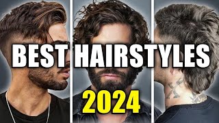 8 Best Hairstyles for Guys in 2024 TRY THESE [upl. by Esirehs534]