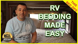 RV Bedding Made Easy With This Comfortable Upgrade From Beddys Bedding – The Zipper Bedding [upl. by Kcirneh843]