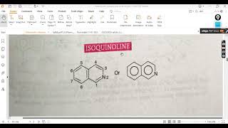 ISOQUINOLINE PREPARATION TRICKS B [upl. by Laeno931]