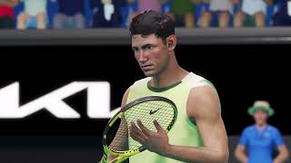 Carlos Alcaraz vs Alexander Zverev Quarter Final Live AO Tennis 2 [upl. by Amaryl]