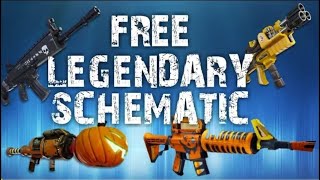 HOW TO GET 200 LEGENDARY SCHEMATICS 2021 FORTNITE SAVE THE WORLD [upl. by Lanaj492]