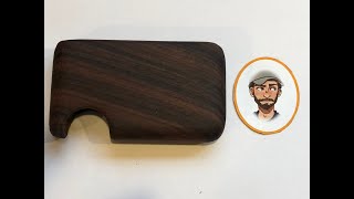 EDC Front Pocket Wood Wallet [upl. by Evyn]