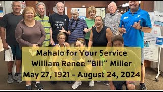 Longtime Windward YMCA Members DDay Vet Bill Miller shares his recollections [upl. by Latsyek]