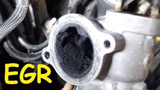 Ford Focus Mondeo EGR Valve Cleaning  EGR Vacuum Check  Ford EGR [upl. by Suravart910]