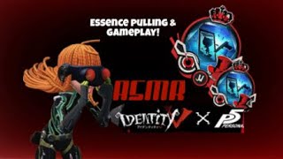 ASMR Identity V  Persona 5 essence pulling amp gameplay [upl. by Akineg]