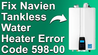 Navien Tankless Water Heater Error Code 59800 Real Time Clock Error  Causes And How To Fix It [upl. by Fital]