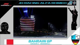 F1 Manager 24  Create a Team Karriere  Folge 1  Der Start von JD Racing Alfa Romeo live🔴 [upl. by Eddana]