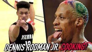 Dennis Rodman Jr More OFFENSIVE MINDED Than His Dad TRICK Inbound Play JSerra VS OLU [upl. by Anila]